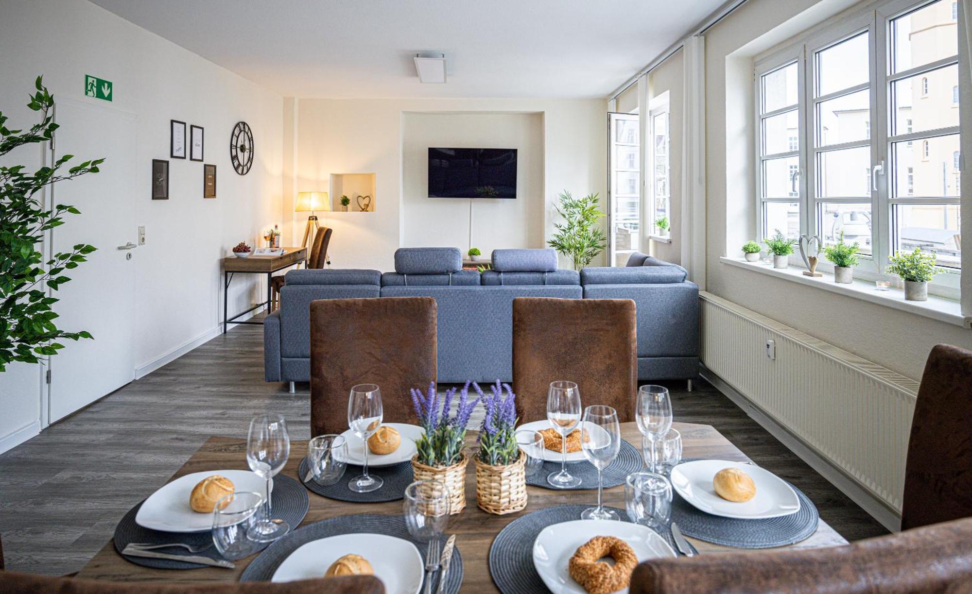 Luxus City Apartment Sauna Balkon Kueche Zentral Rostock Exteriér fotografie