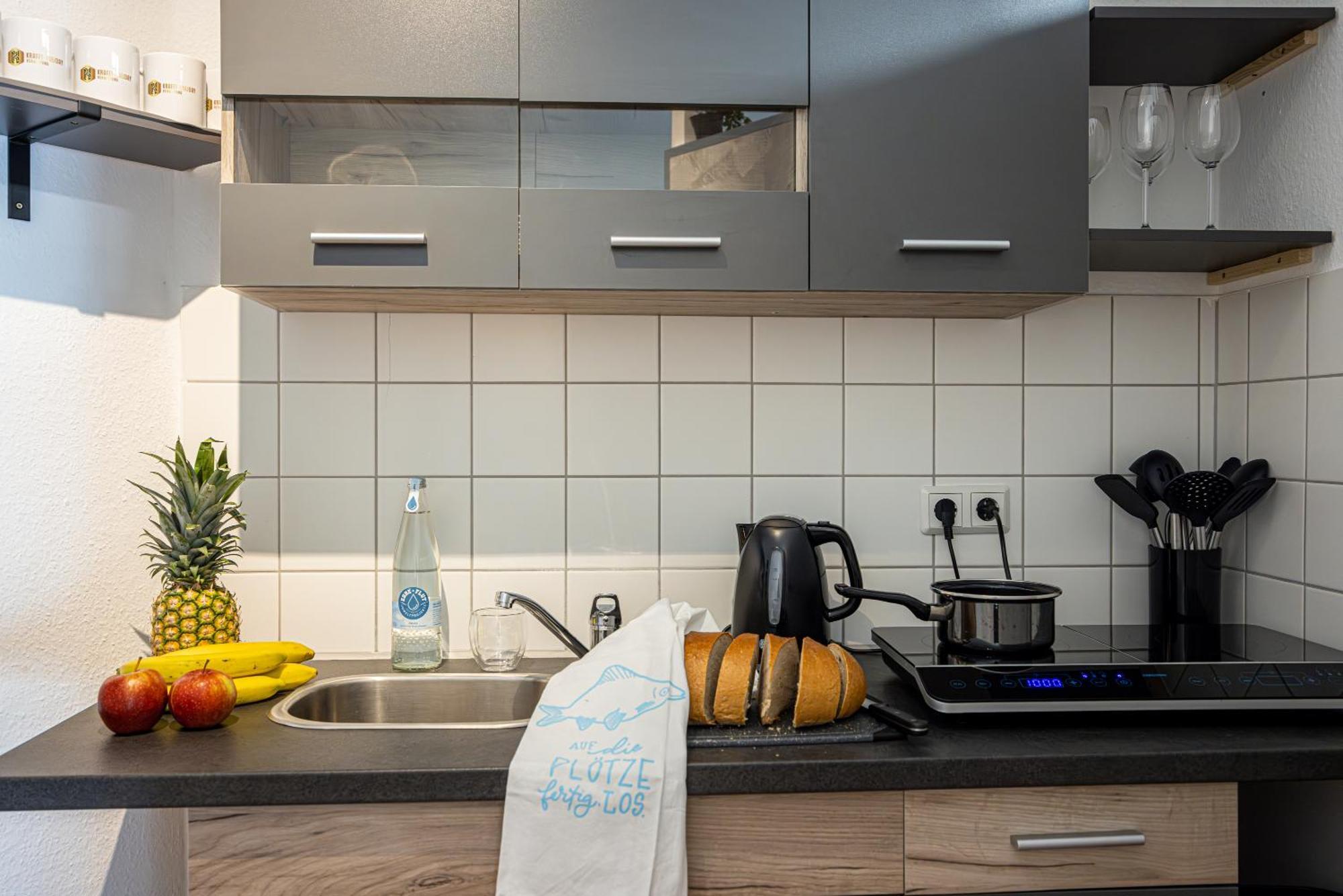 Luxus City Apartment Sauna Balkon Kueche Zentral Rostock Exteriér fotografie